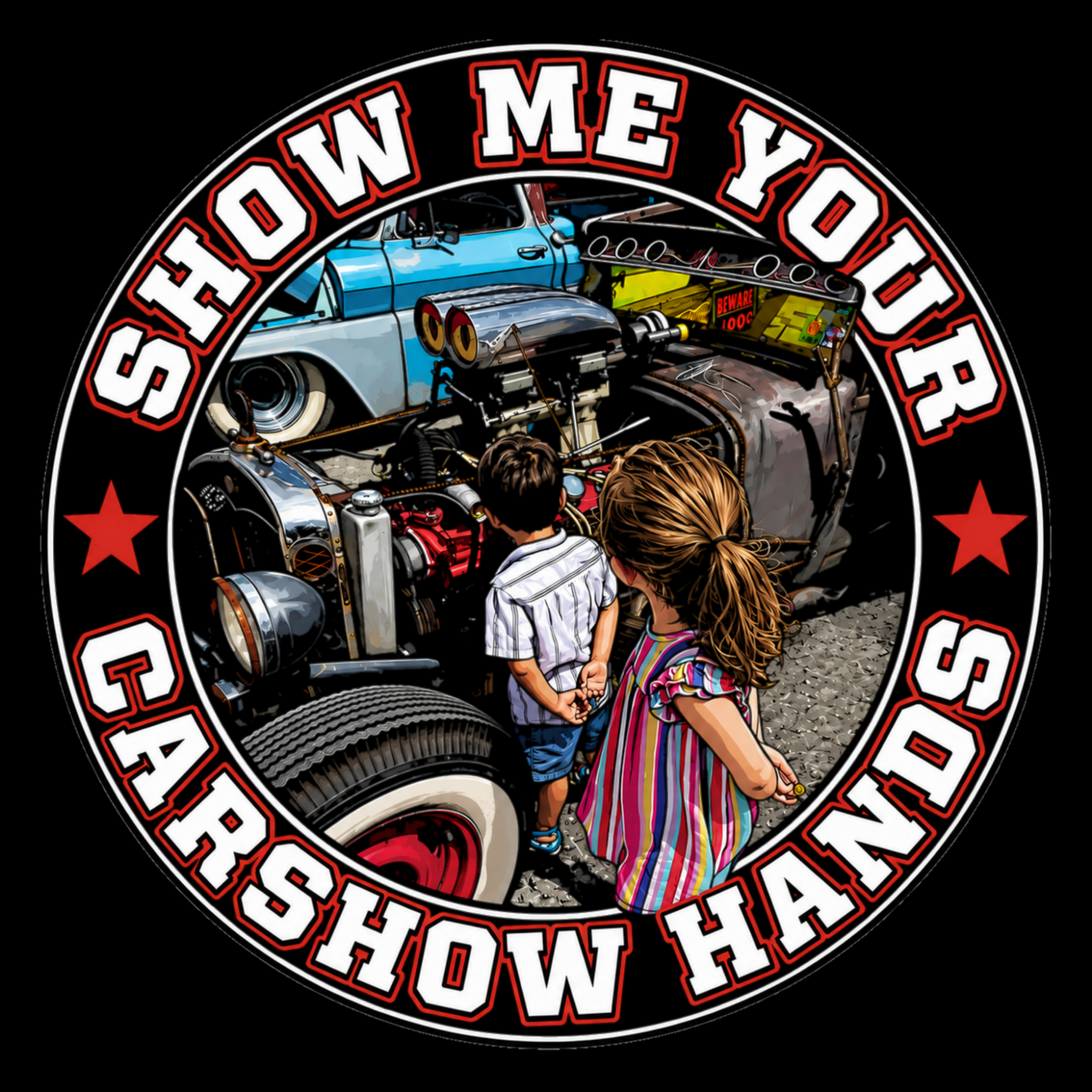 Show Me Your Car Show Hands