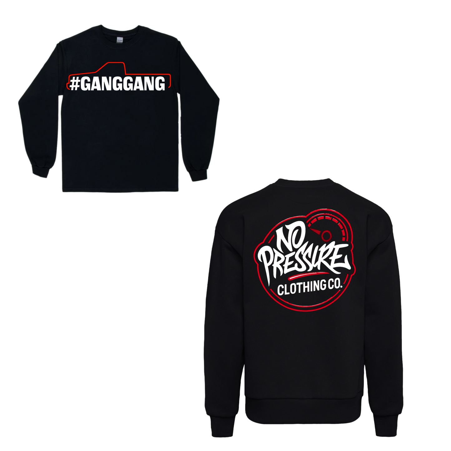 #GANGGANG Crewnecks